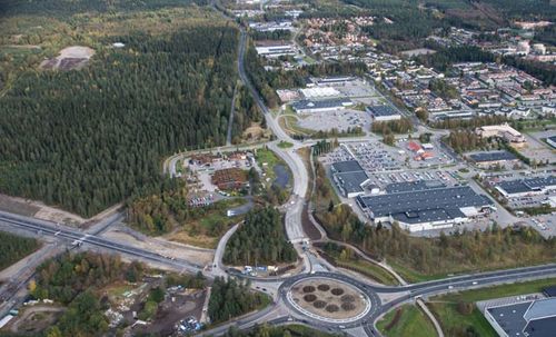 Två starka grannar till BAUHAUS i RED:s projekt i Umeå